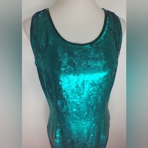 SCALA COSMIC MERMAID SEQUINED DRESS - Picture 3 of 11